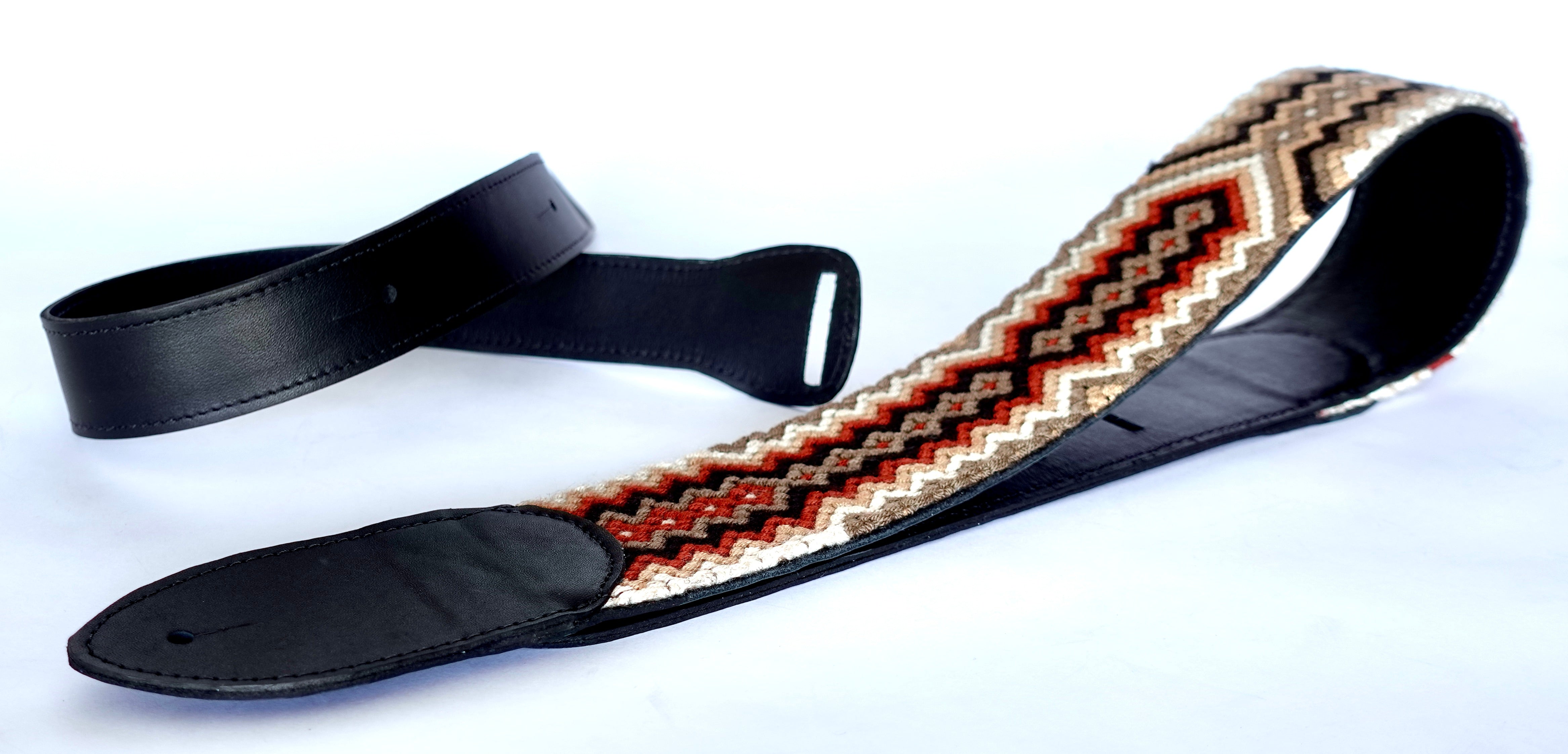 Waozoei Handmade Leather Guitar Strap