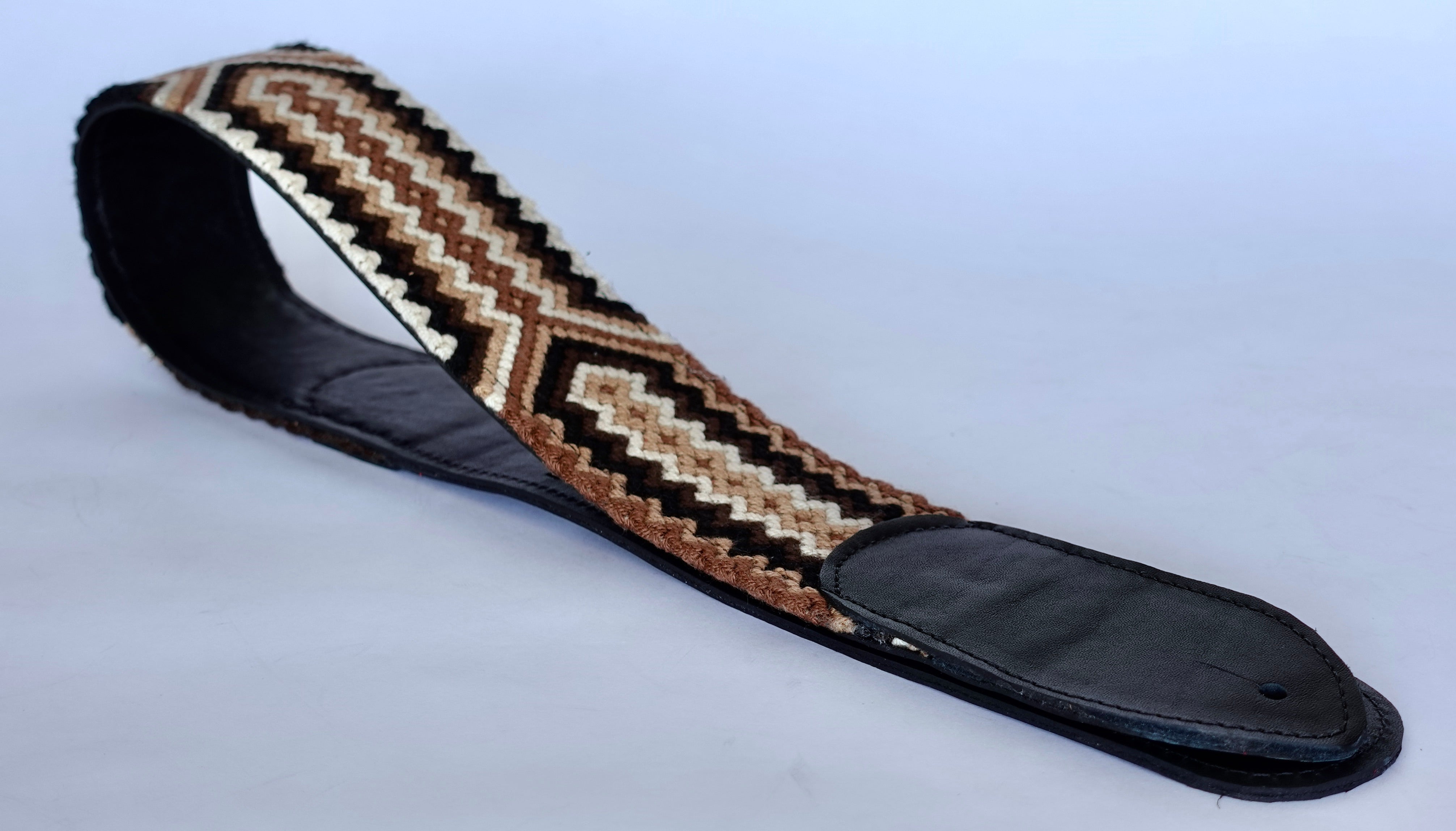 Baiqieuai Handmade Leather Guitar Strap