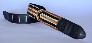 Baiqieuai Handmade Leather Guitar Strap