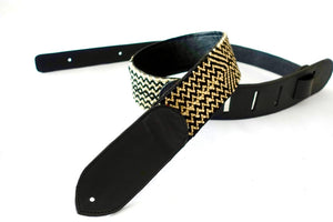 Tasiqiie Handmade Leather Guitar Strap