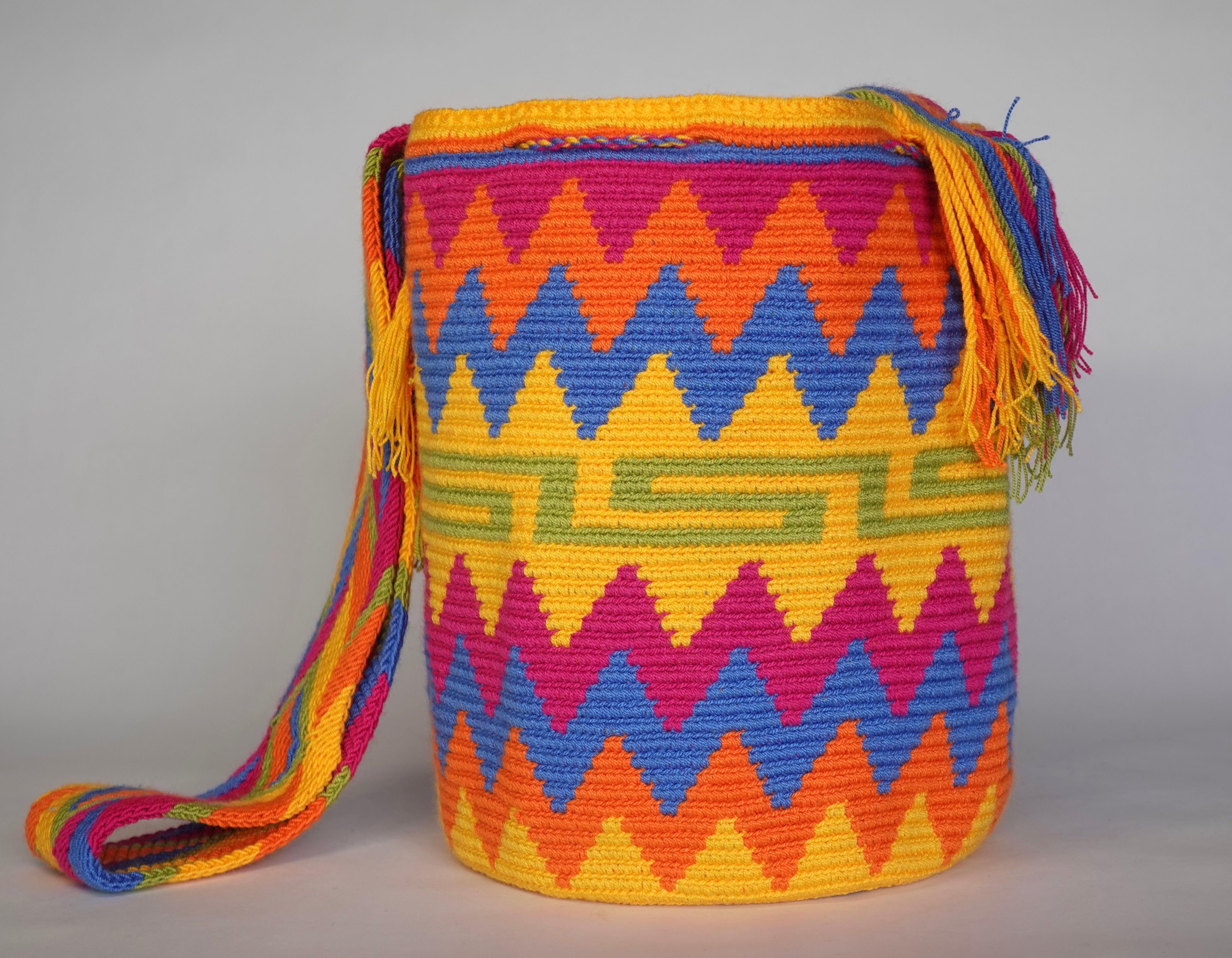 Luniqizieuqi Wayuu Mochila Handmade Purse