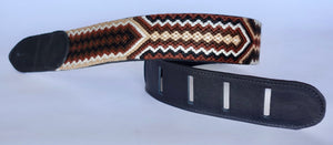 Baiqüiwiquió Handmade Leather Guitar Strap