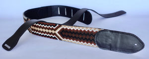 Baiqüiwiquió Handmade Leather Guitar Strap