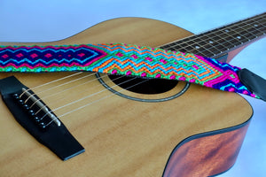 Acroqieuzie Handmade Leather Guitar Strap