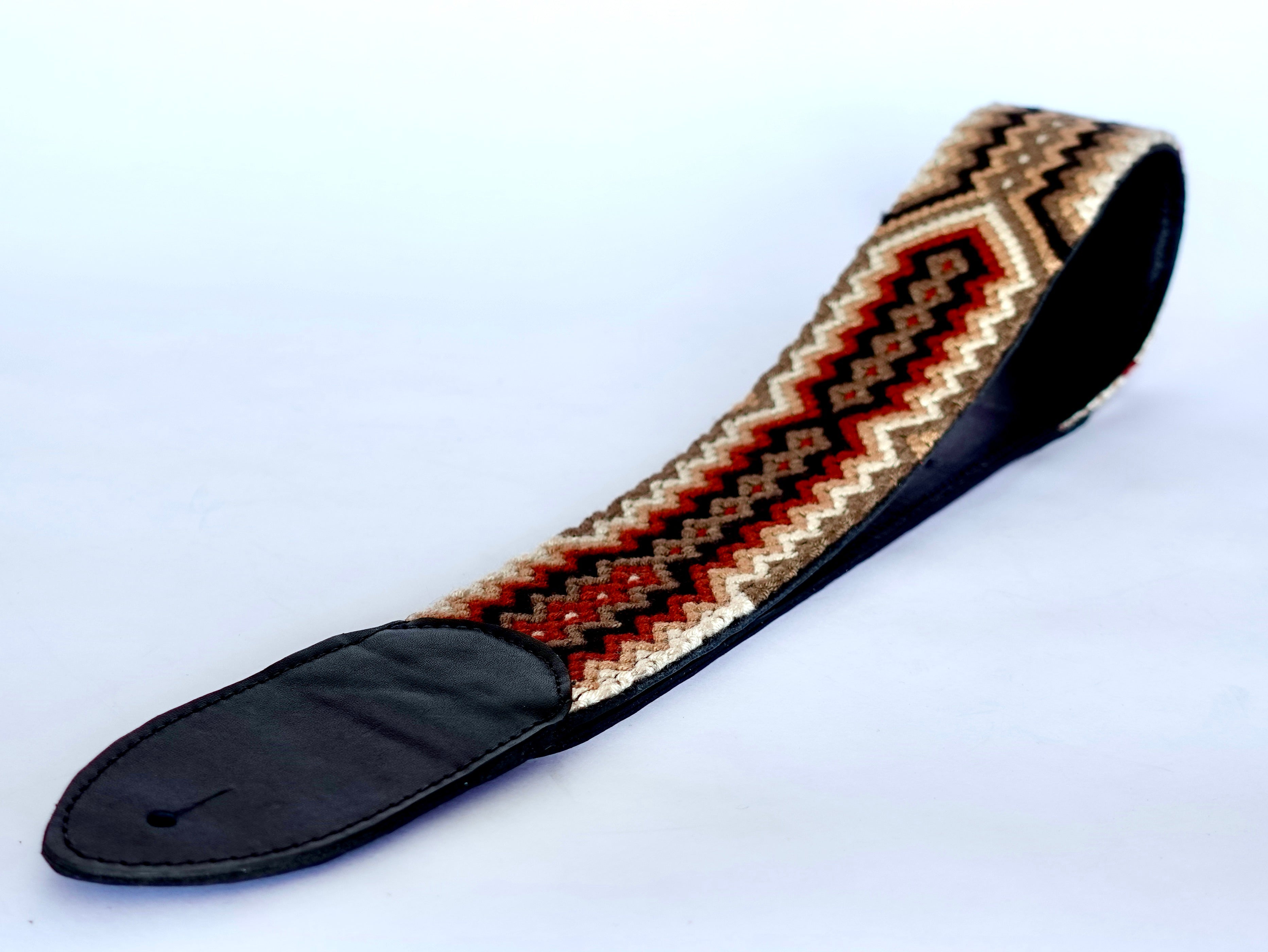 Waozoei Handmade Leather Guitar Strap