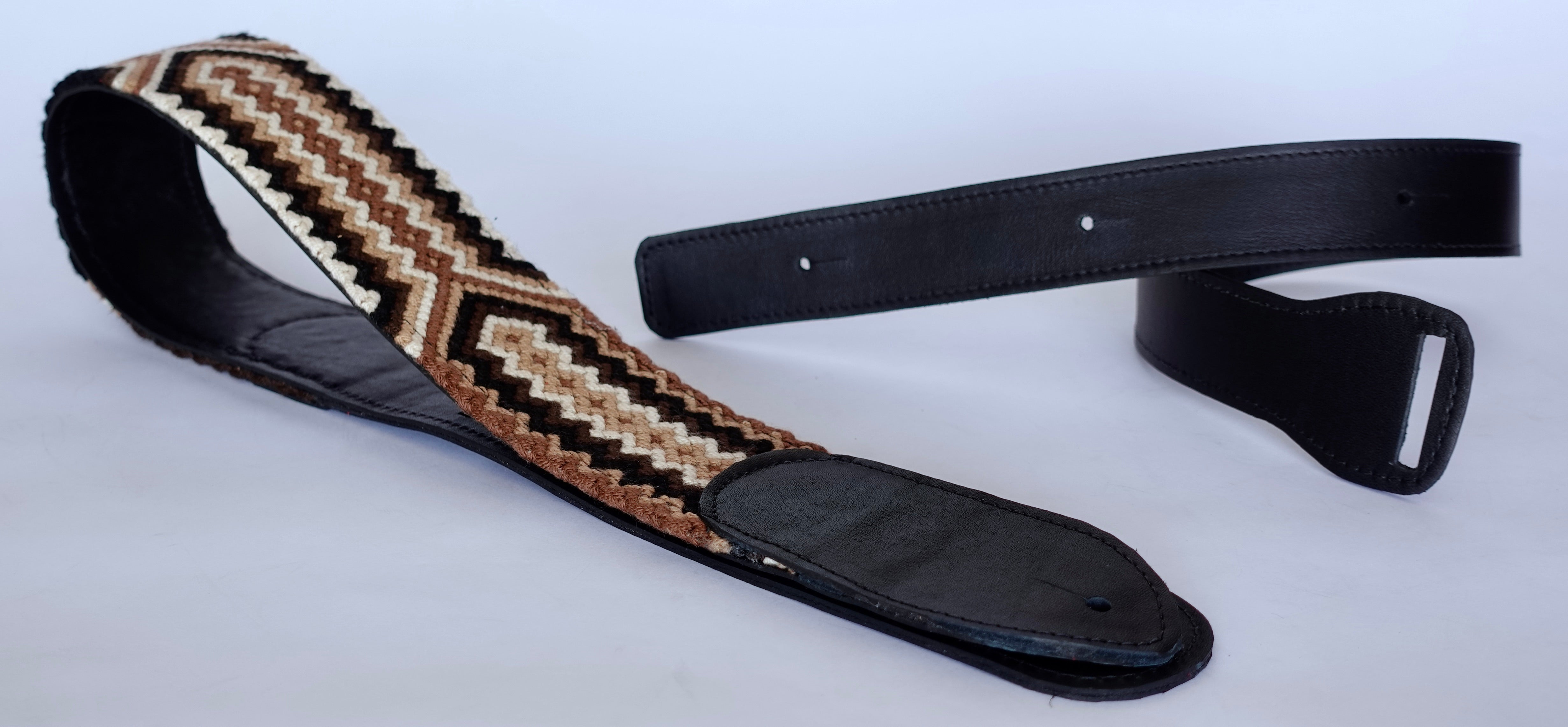 Baiqieuai Handmade Leather Guitar Strap