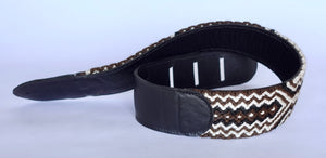 Zalqoeiquió Handmade Leather Guitar Strap