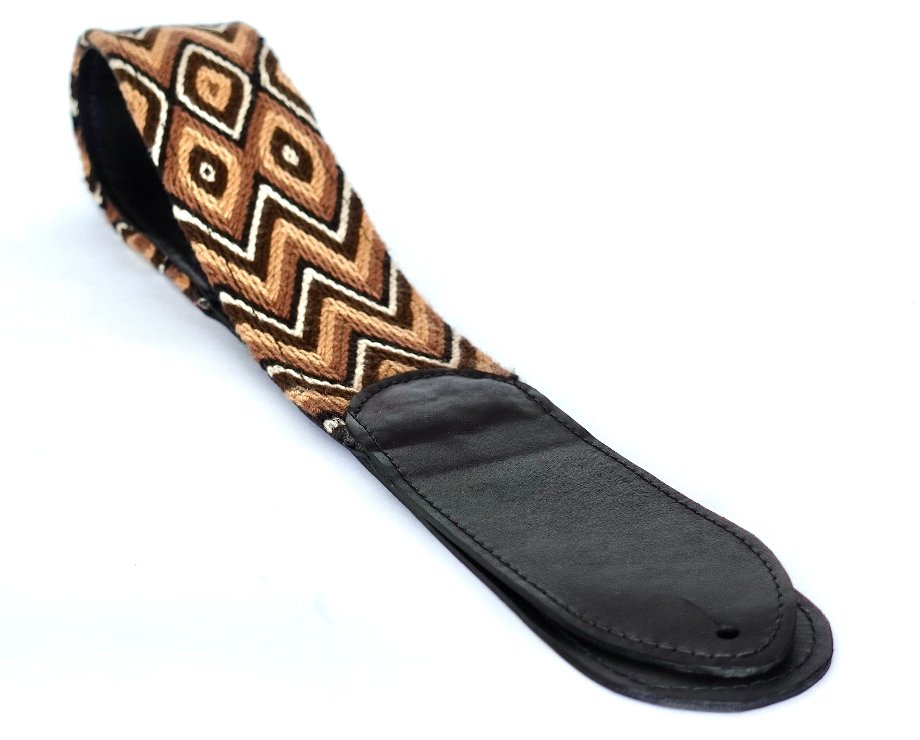 Yaüqoqo Handmade Leather Guitar Strap