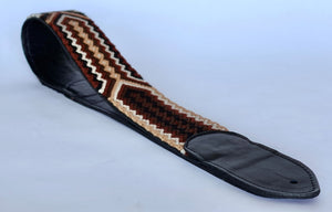 Baiqüiwiquió Handmade Leather Guitar Strap