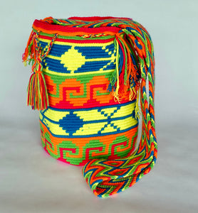 Arcoiris Wayuu Mochila Handmade Purse