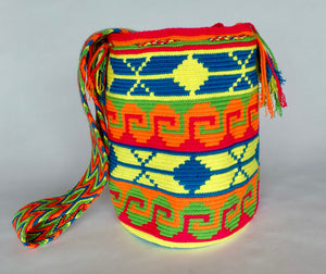 Arcoiris Wayuu Mochila Handmade Purse