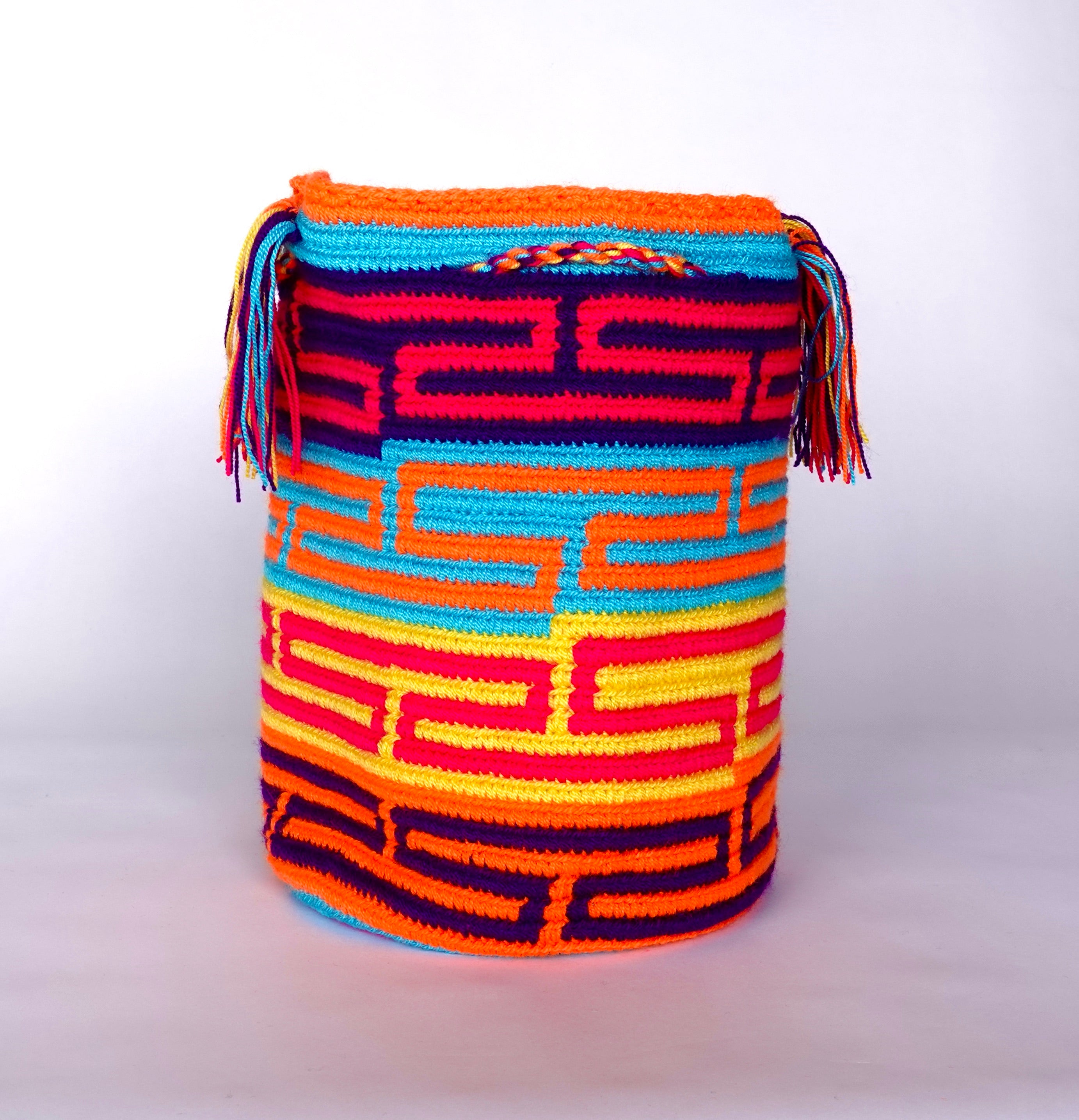 Lei-zazu Wayuu Mochila Bag, Medium
