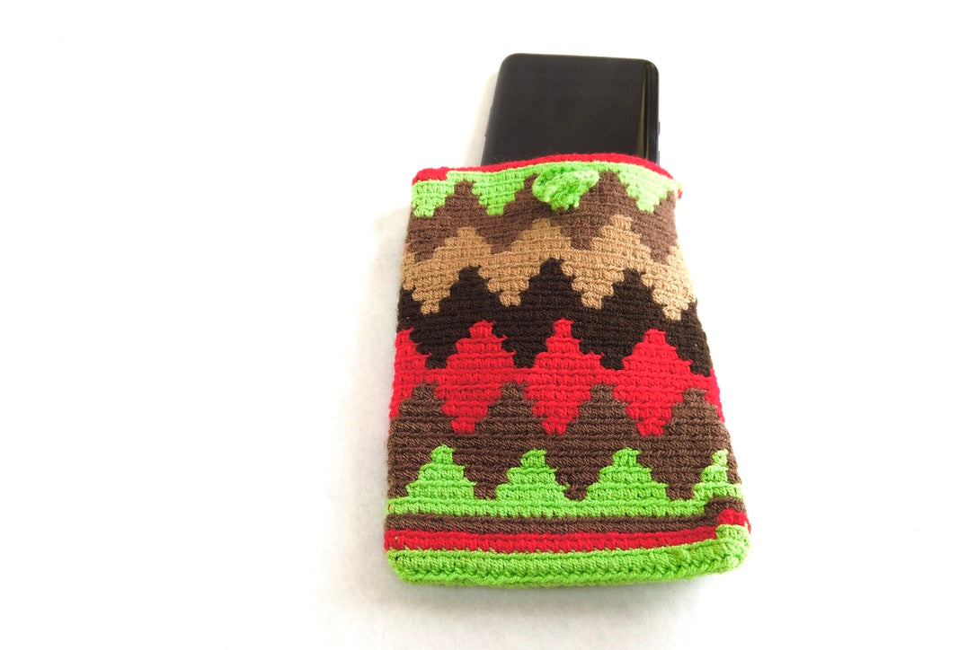 Lindosa Wayuu Handmade Phone Pouch