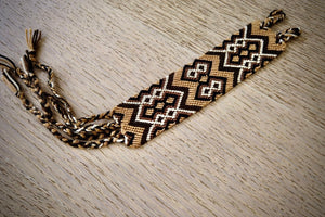 Double Friendship Bracelet - Single Thread - Wayuu Made