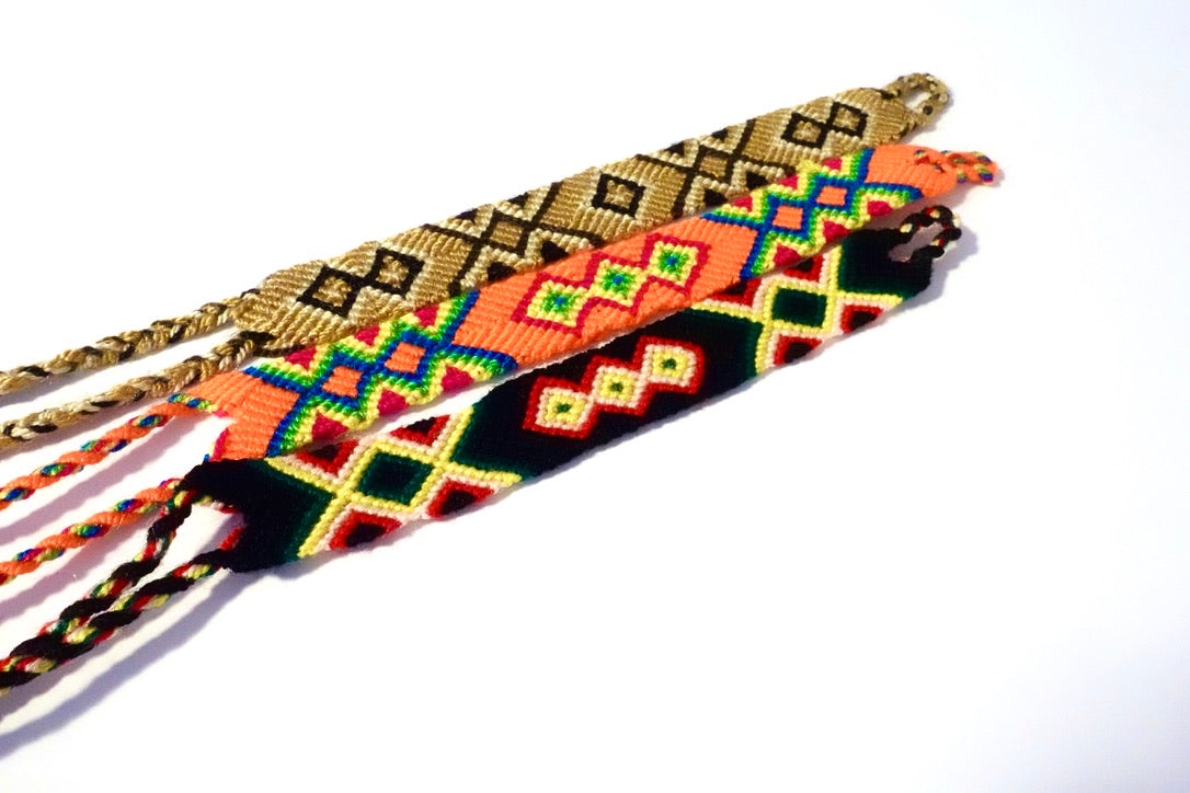 Uwasha - Handmade Friendship Bracelets - Set of Three