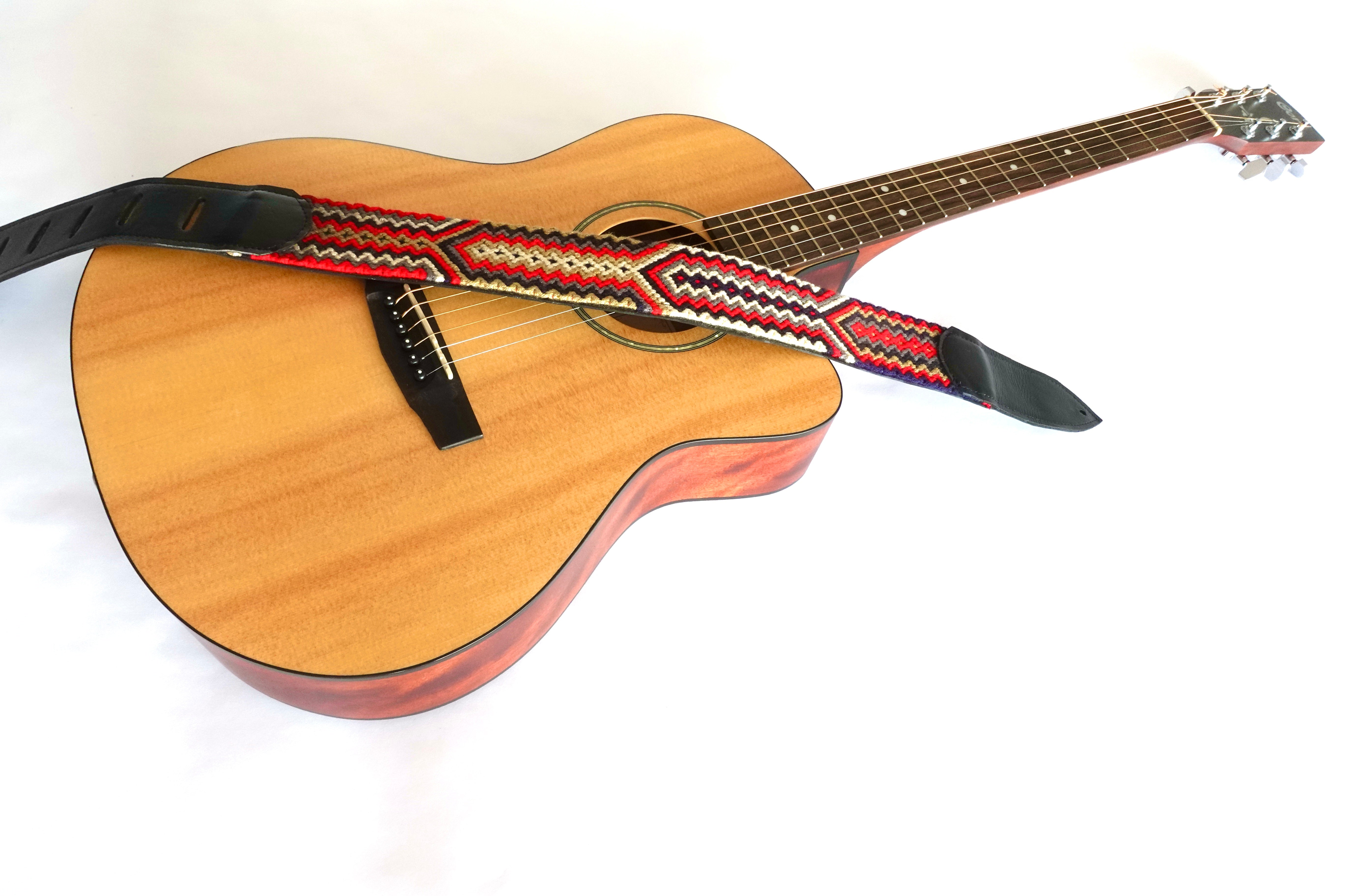 Cuentiño Handmade Leather Guitar Strap