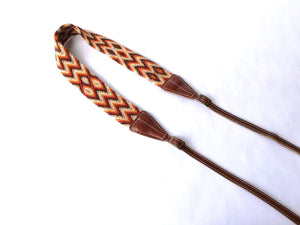 Mayapo Tribal + Leather Handmade Camera Strap