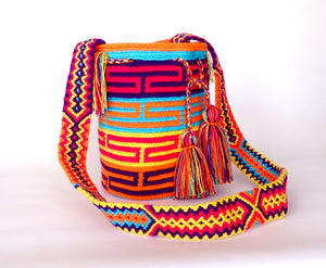 Lei-zazu Wayuu Mochila Bag, Medium