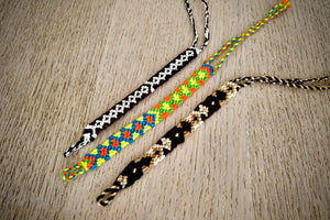 Wayuu Friendship Bracelet - Set of 3 - Double Thread